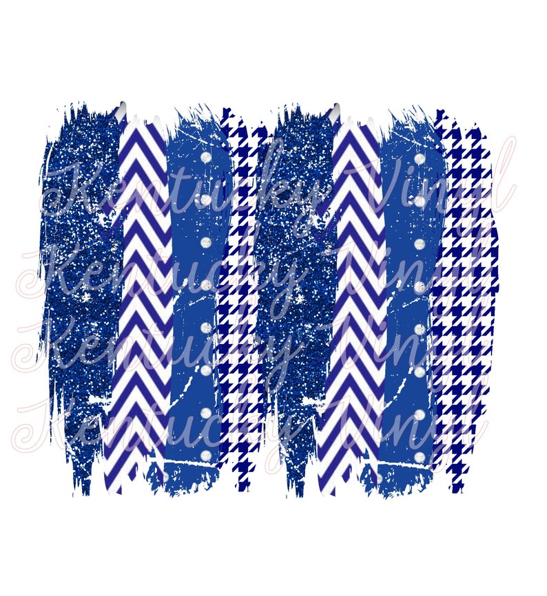 Blue and White Brush Stroke PNG for Sublimation Etsy