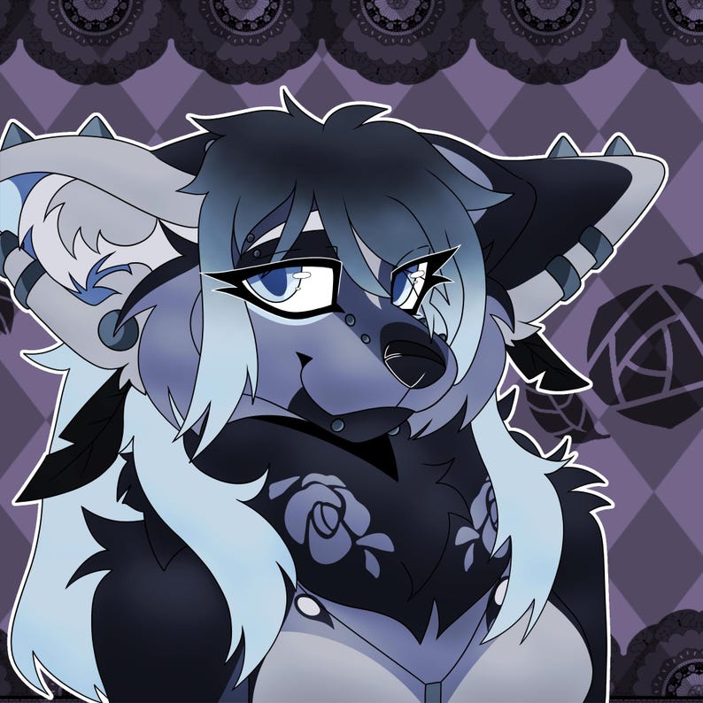 JETZT VERFÜGBAR! Individuelle Furry-Kunstaufträge | Handgezeichnete Fursona-Illustrationen Bild 4