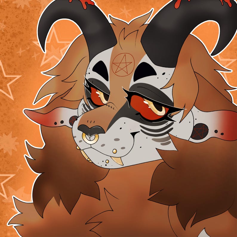 JETZT VERFÜGBAR! Individuelle Furry-Kunstaufträge | Handgezeichnete Fursona-Illustrationen Bild 3