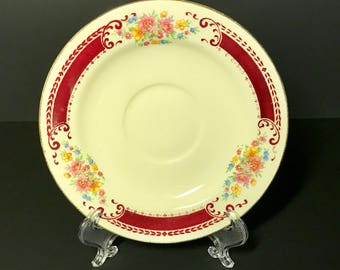 Homer Laughlin “Lady Alice” saucer