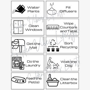 Homeschool | Healthy Habits | Responsibility Cards | Visual Schedule ...