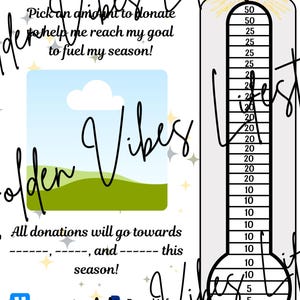 Sports Fundraiser Template: Editable Sponsorship Flyer (Canva, Digital Download)