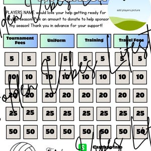 Volleyball Sponsor my Season, Volleyball fundraiser, Travel Volleyball, editable canva template, printable, fundraiser, fundraising,