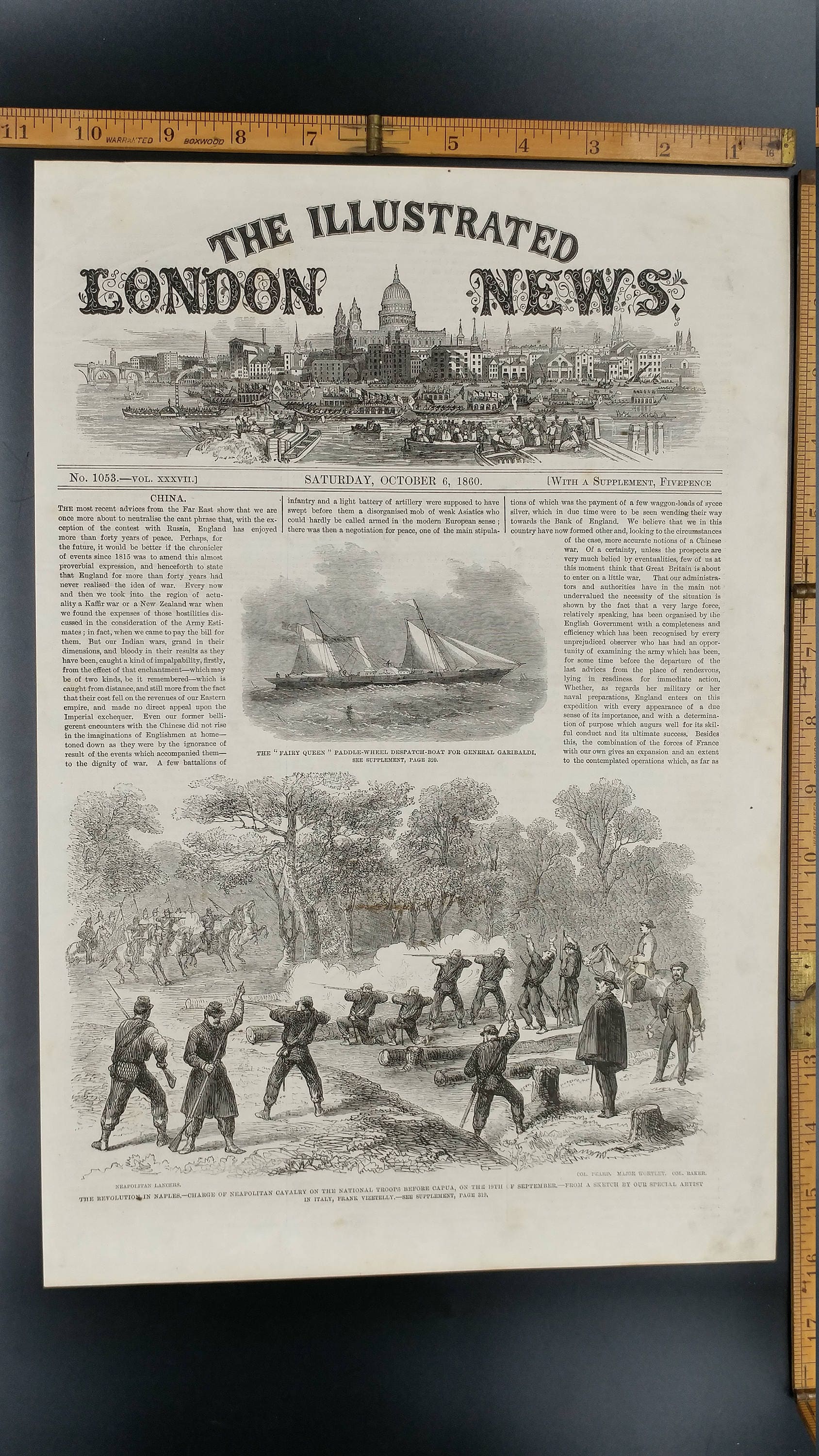 Revolution in Naples 1860. Charge Neapolitan Cavalry National Etsy