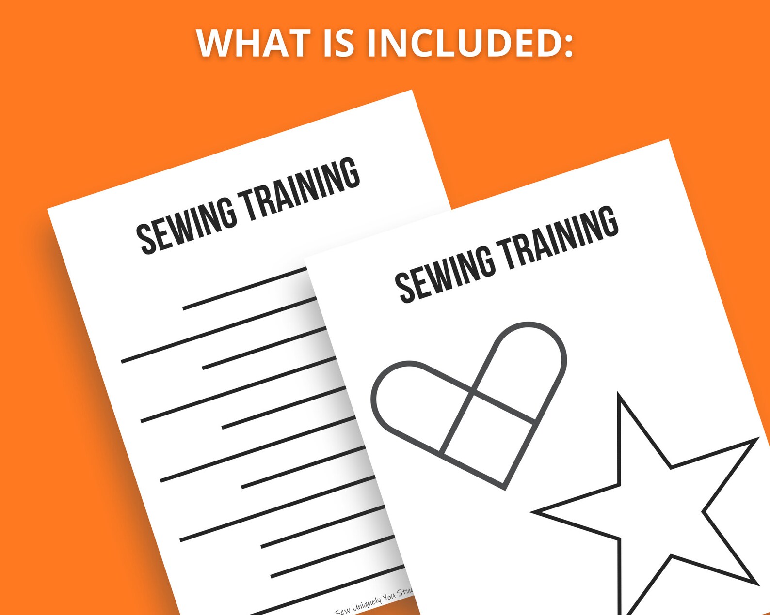 Sewing Practice Sheet, Pages, PDF, Learn to Sew, Skills, Learning