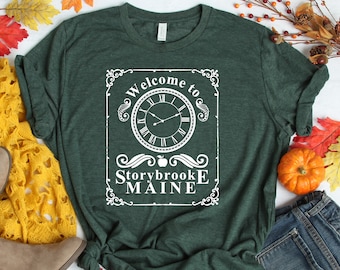 Once Upon a Time, Once upon a time shirt, Storybrooke Maine, adult shirt, storybrooke shirt, Adult Disney shirt, OUAT