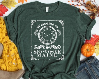 Once Upon a Time, Once upon a time shirt, Storybrooke Maine, adult shirt, storybrooke shirt, Adult Disney shirt, OUAT