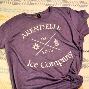 Adult Frozen shirt, Frozen shirt, Arendelle Ice Co, Arendelle, adult Disney shirt, Elsa shirt, Cute Frozen shirt, Arendelle shirt