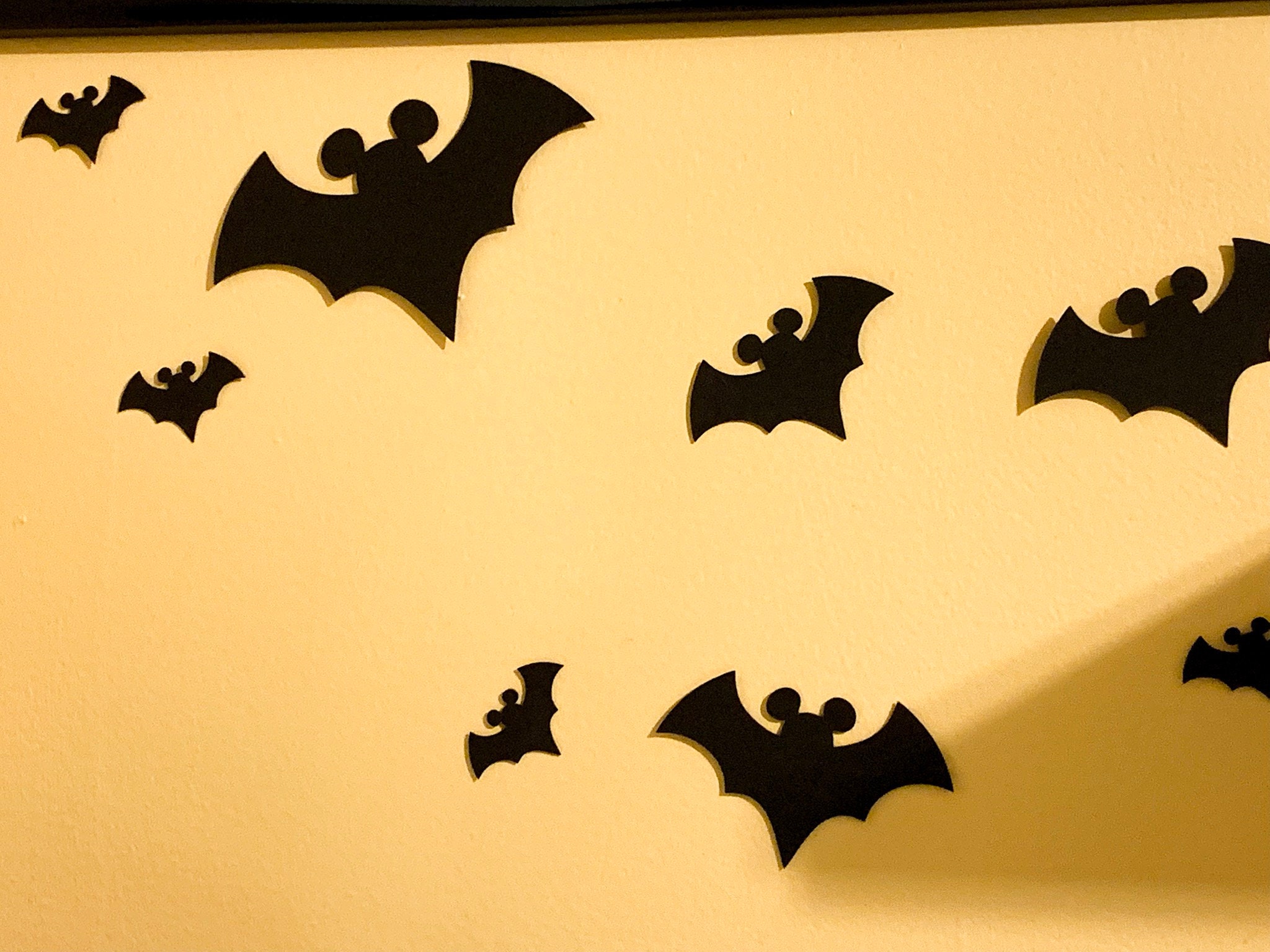 Halloween Decor Halloween Decorations Bats Mickey Mickey Bats