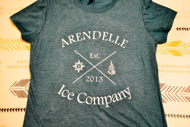 Arendelle Ice Co, Frozen, Elsa shirt, Arendelle shirt, Arendelle, Disney shirt, adult Disney shirt, adult Frozen shirt, Frozen shirt image 4