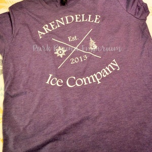 Arendelle Ice Co, Frozen, Elsa shirt, Arendelle shirt, Arendelle, Disney shirt, adult Disney shirt, adult Frozen shirt, Frozen shirt image 8