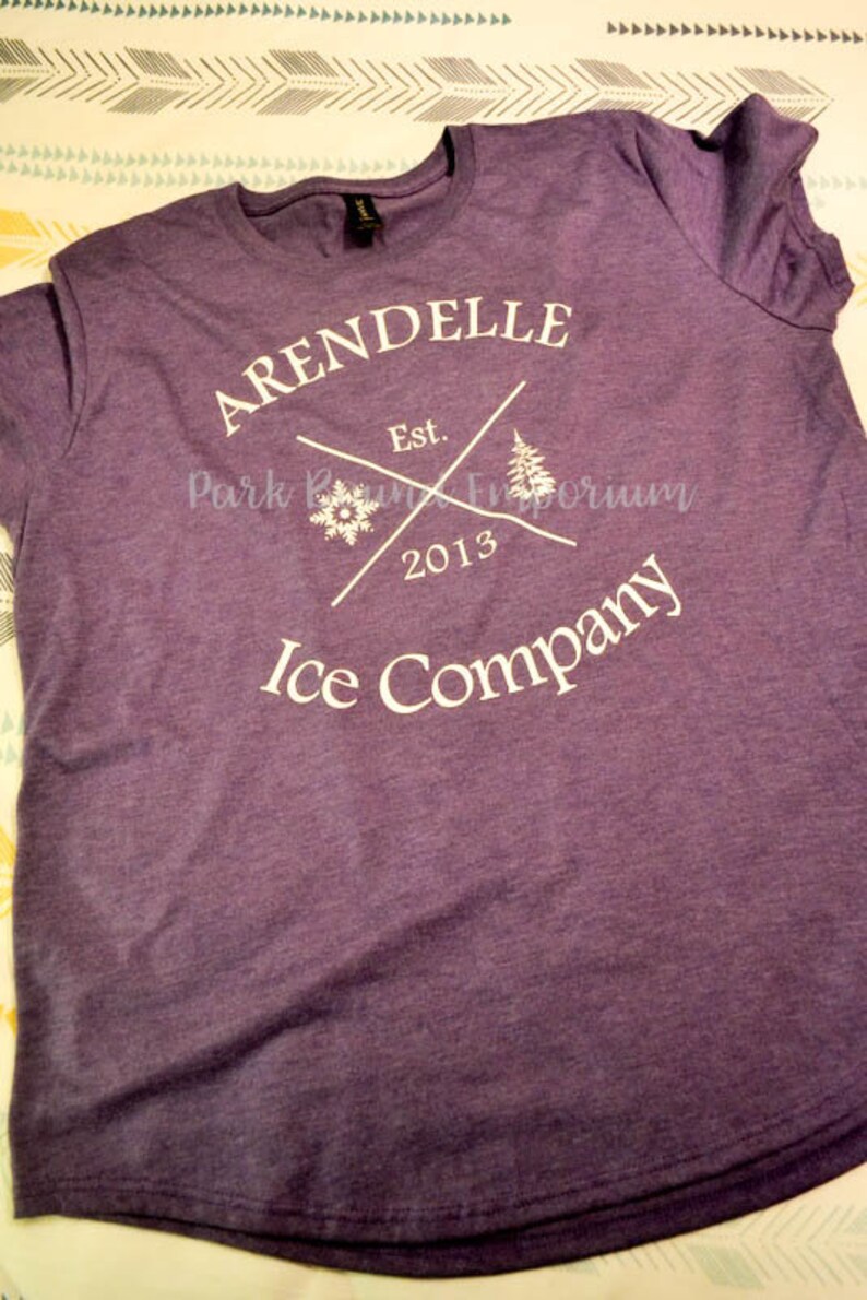 Arendelle Ice Co, Frozen, Elsa shirt, Arendelle shirt, Arendelle, Disney shirt, adult Disney shirt, adult Frozen shirt, Frozen shirt image 8