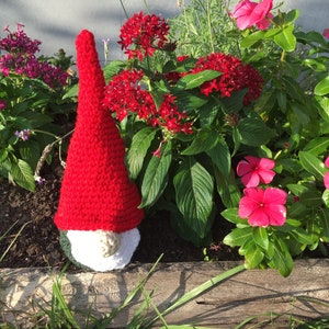 Crochet Christmas Gnome Amigurumi, Stuffed Toy, Christmas Decor, Gnome Doll, Christmas Ornament