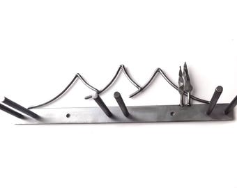 Ski Rack, Three Ski Wall Mount