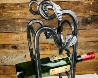 Hand Forge Counter Wine rack