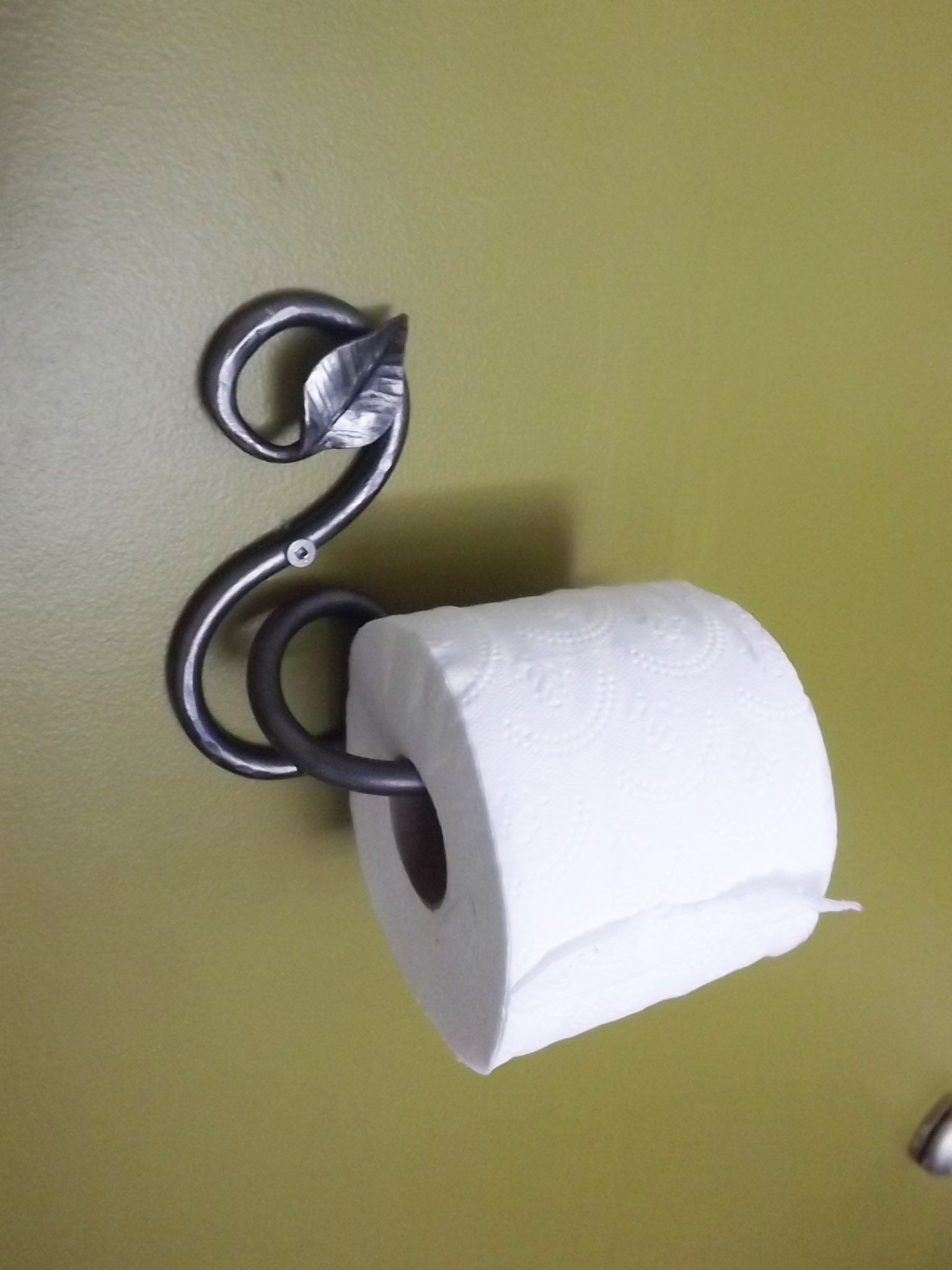 Bathroom Accessories Toilet Paper Holder Forged Steel. - Etsy