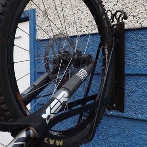 Sculptural Designer vertical Support à vélo mural
