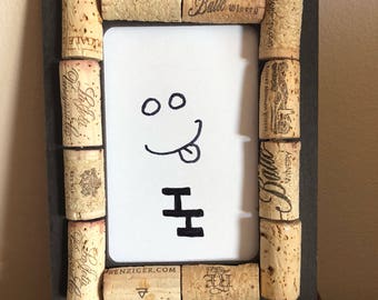 Wine Cork Picture Frame