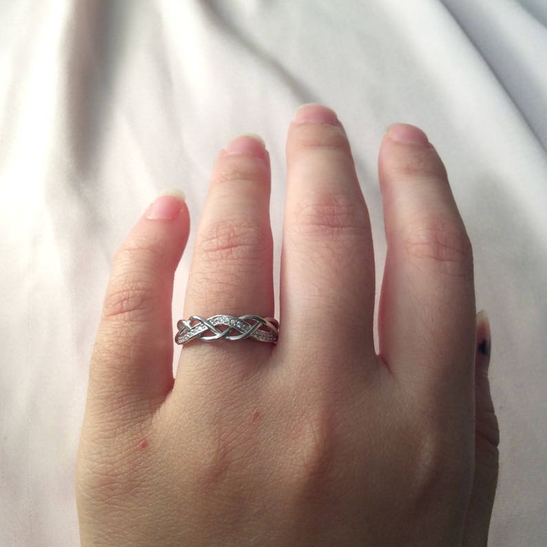 Promise Ring Silver Promise Ring Women's Promise Ring Etsy