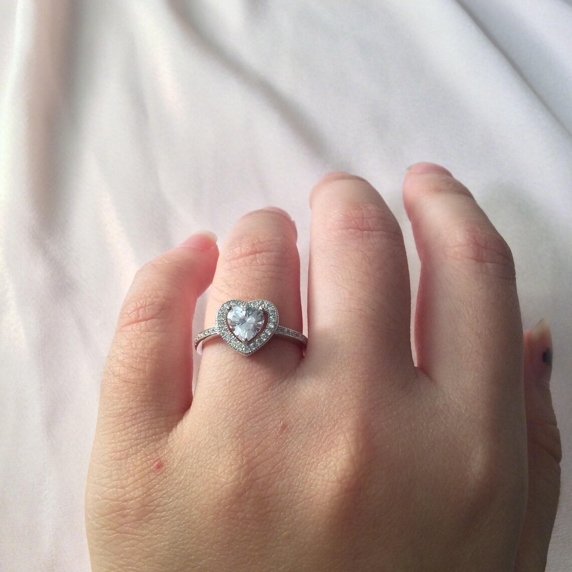 Promise Ring Silver Promise Ring Women's Promise Ring Etsy