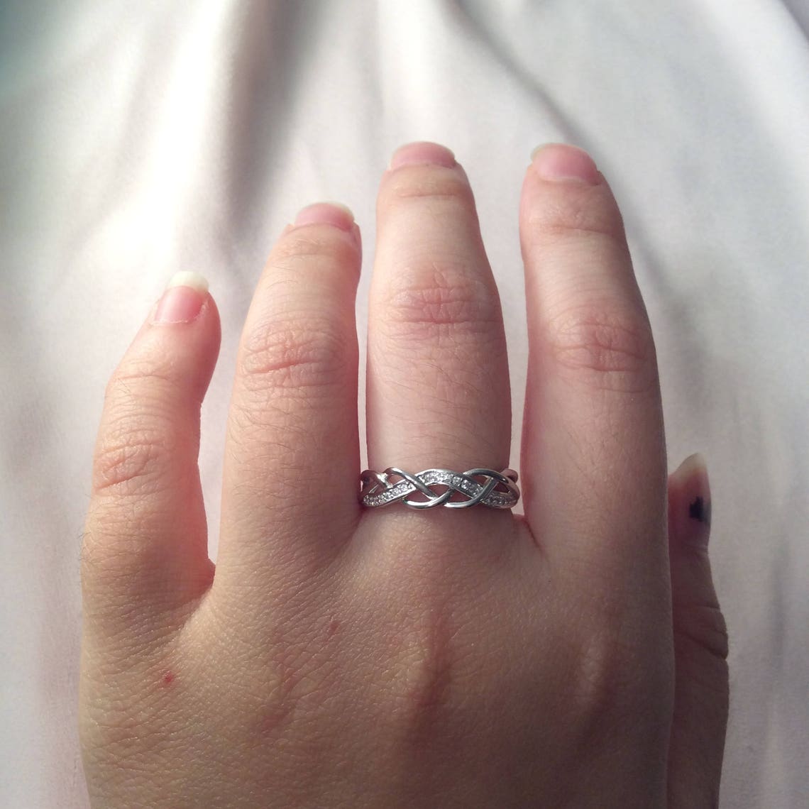 Promise Ring Silver Promise Ring Women's Promise Ring Etsy