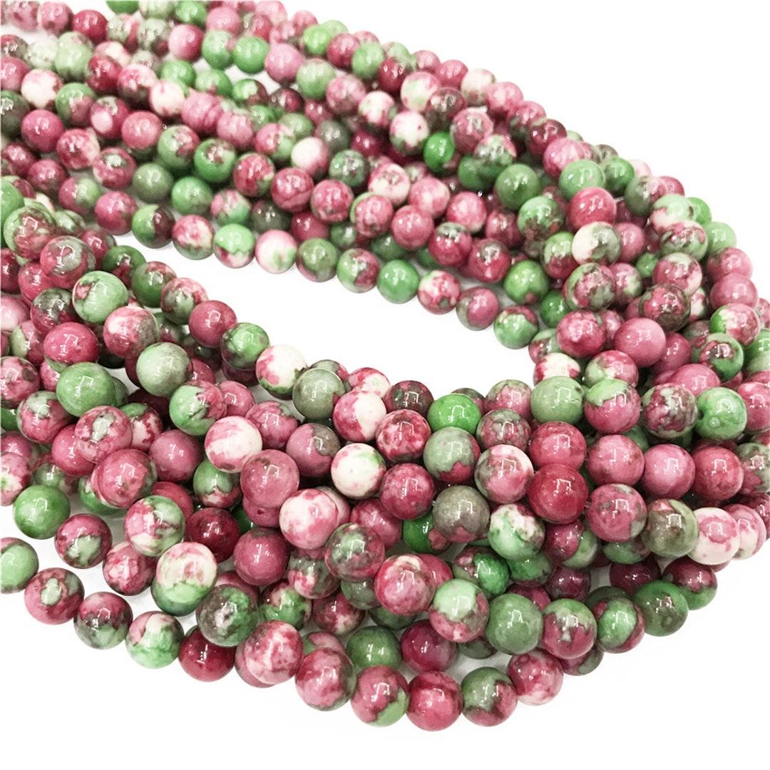 Rain Flower Stone Beads6mm 8mm 10mm Gemstone Beads approx Etsy UK