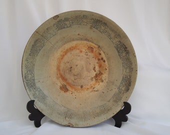 Large Antique Qing Dynasty Platter