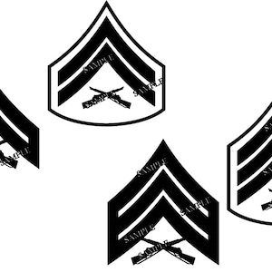 Marine Corps Enlisted Rank File Digital Download