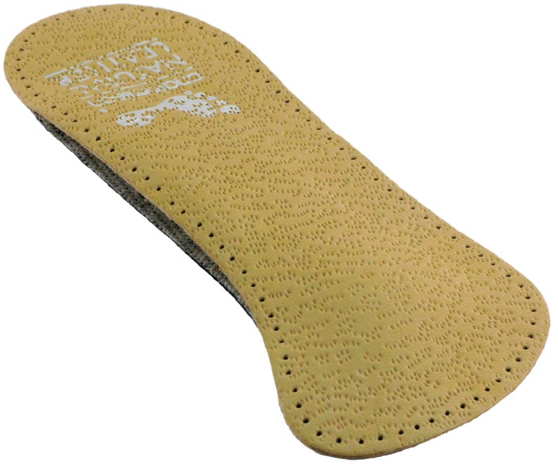 Ladies 3/4 leather upper Arch and Metatarsal Support insoles Etsy