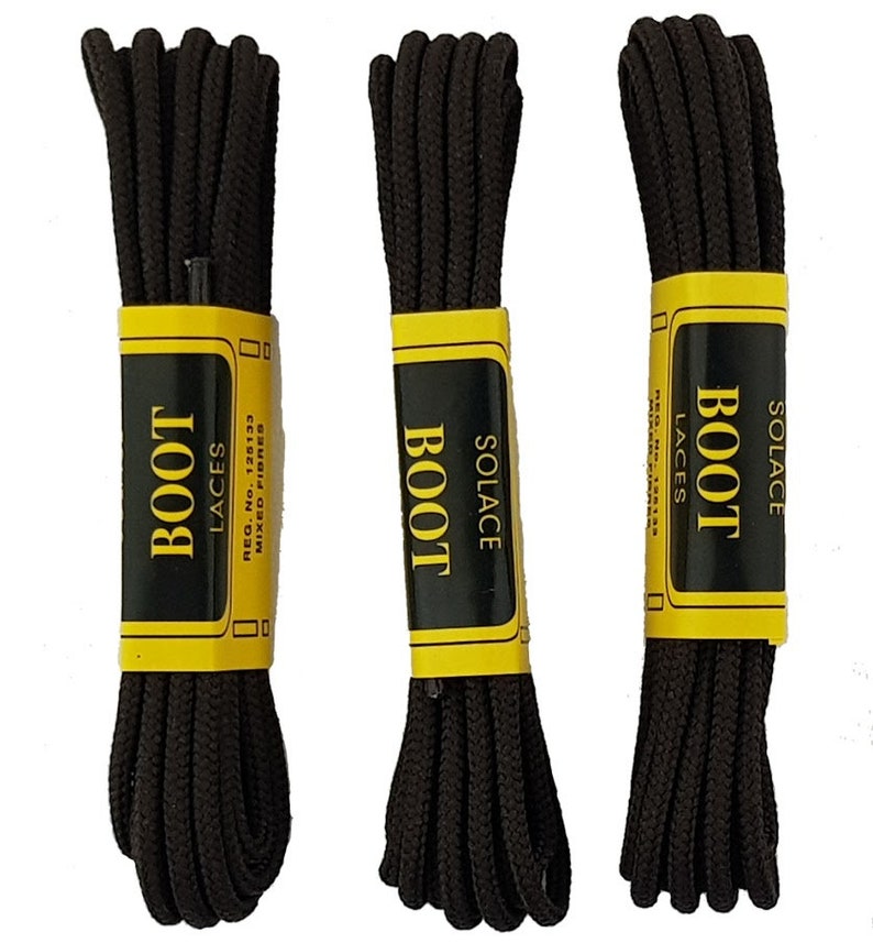 flat brown boot laces
