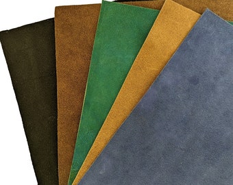Suede leather sheets size 30 x 30 cm