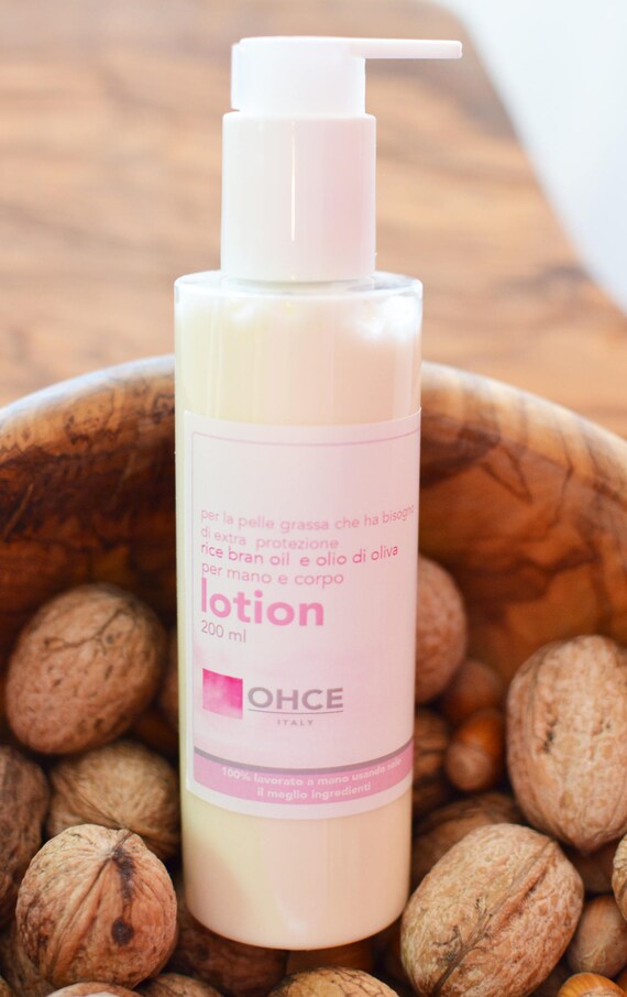 Rice Bran Oil Hand And Body Lotion Olive Oil Nourishing Etsy