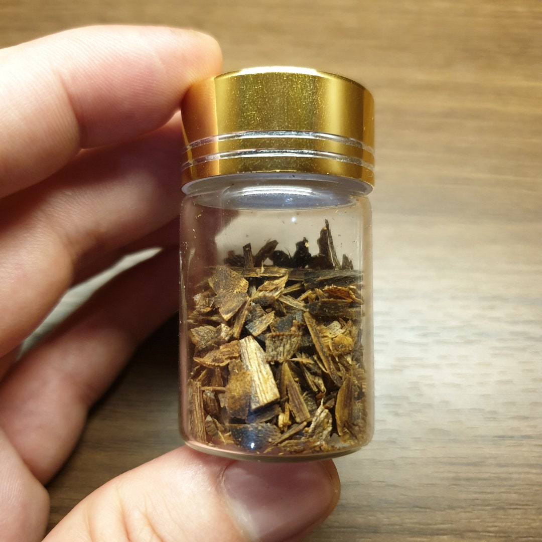 5&10g Sinking Black Kynam Kyara High Oil Rate Agarwood Chip Etsy