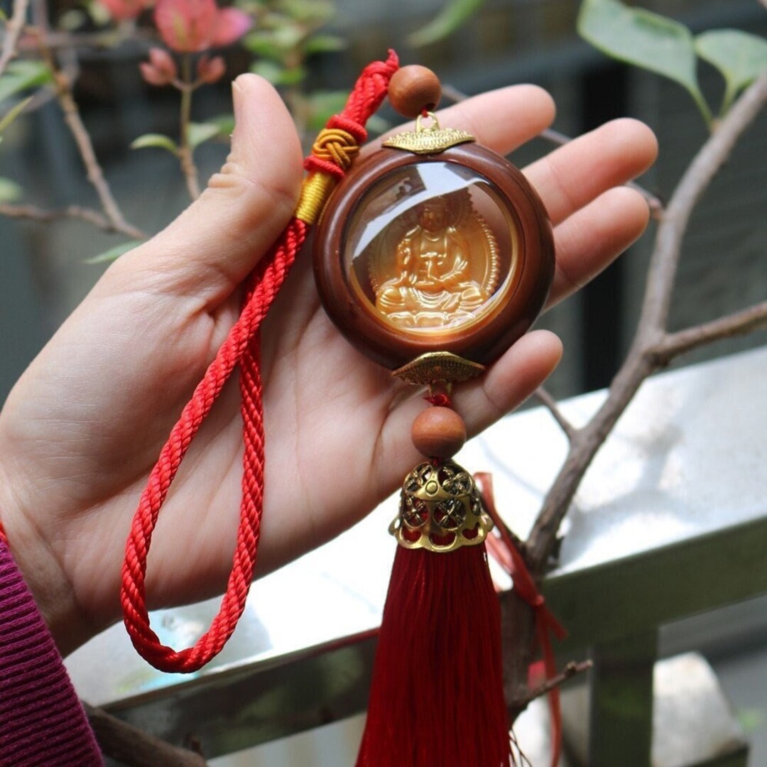 Buddha Car Hanging Bodhisattva Feng Shui Car Decoration Etsy