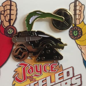 Saw Boss Wheeled Warriors Enamel Pin