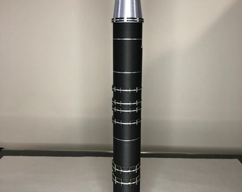 Peacekeeper ICBM with pads