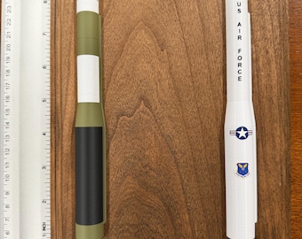 Shadowbox Minuteman III model
