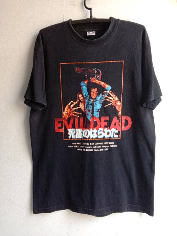 1990s Evil Dead Vintage Horror Movie Tshirt