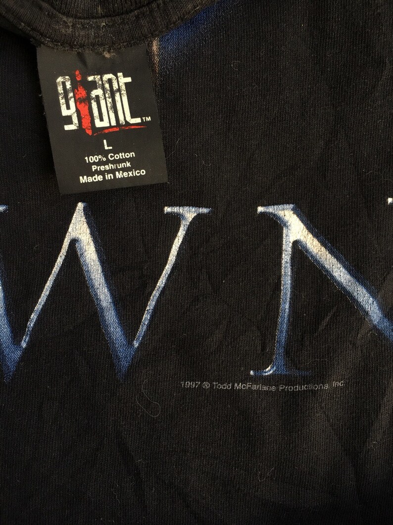 1997 Spawn Vintage Original Horror Movie Tshirt