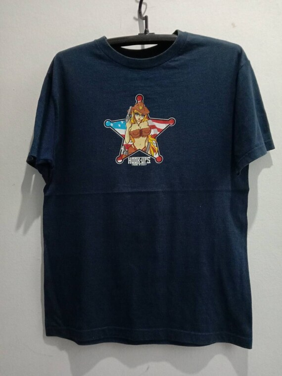 1990s Hooked Ups Vintage Skateboard Tshirt