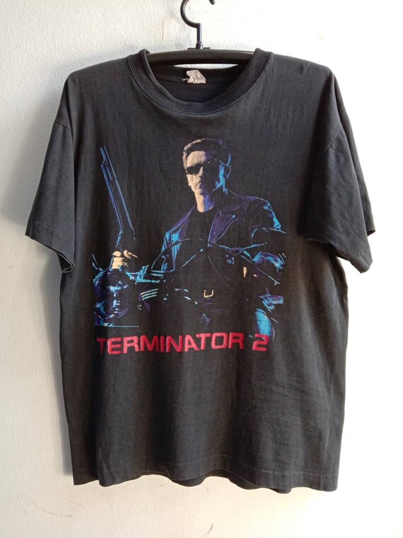 1990s Terminator Vintage Original Movie Tshirt