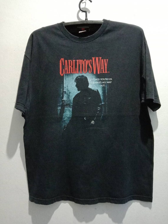 1990s Carlitos Way Vintage Movie Tshirt