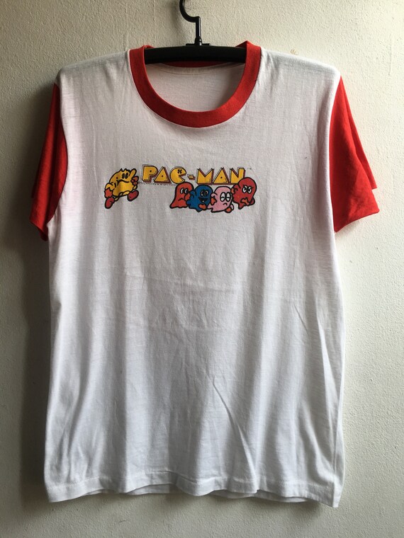 1980s Pac-Man Vintage Original Game Tshirt