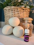 3 Wool dryer balls, Dryer ball set, Eco friendly, Laundry, Dryer balls