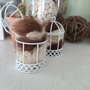 Bird nesting material, Bird nest, Bird house, Bird cage, Nest material, Hummingbird, Tealight candle holder, Candle holder image 2
