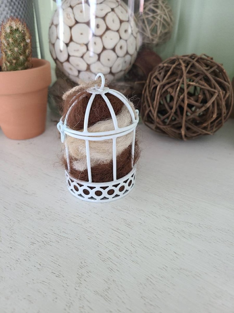 Bird nesting material, Bird nest, Bird house, Bird cage, Nest material, Hummingbird, Tealight candle holder, Candle holder image 1