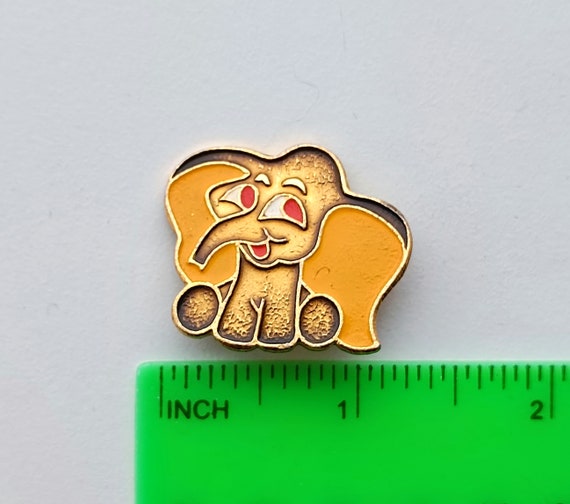 vintage small elephant badge, Soviet aluminum bad… - image 7