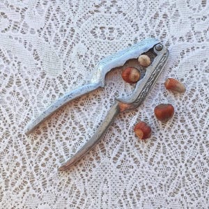 Vintage Soviet Aluminum Nutcracker, Kitchen Utensil, USSR 1970s