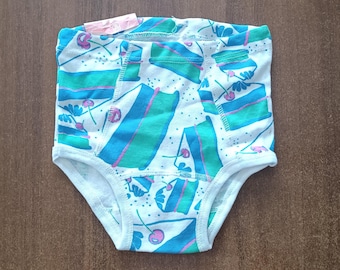nieużywane majtki chłopięce, radzieckie Vintage 100% bawełna