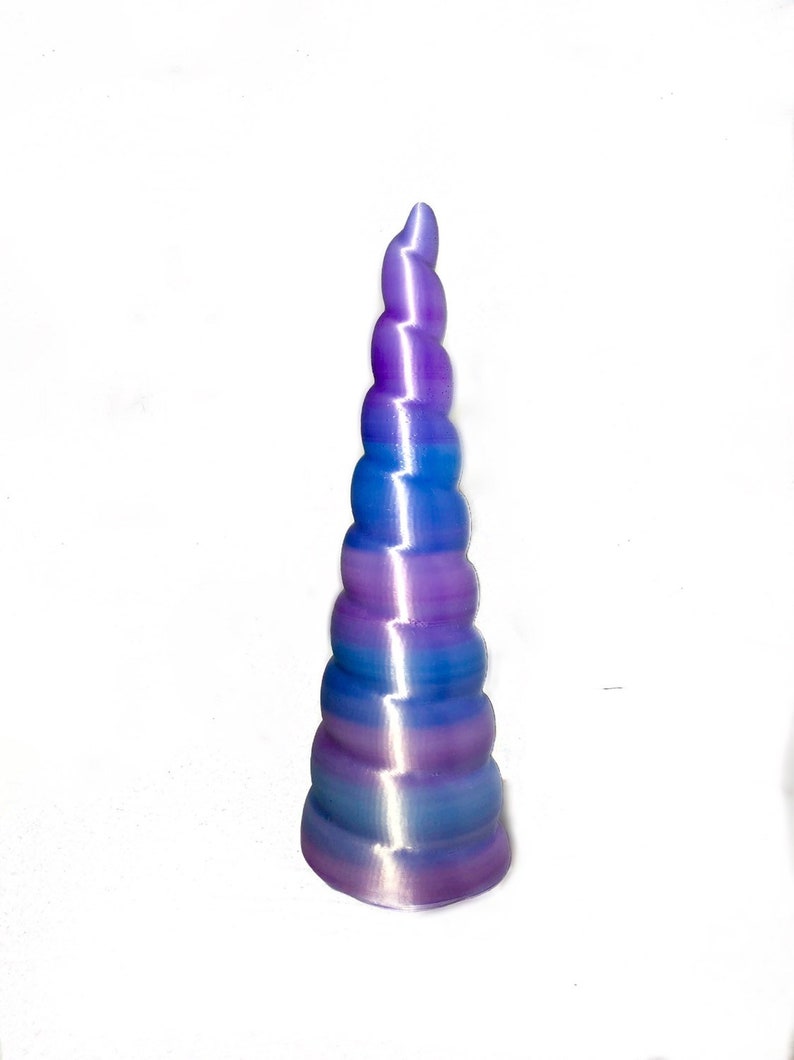 Unicorn Horn Tree Topper  Christmas Tree Decoration  Unicorn Pastel PurpleRainbow